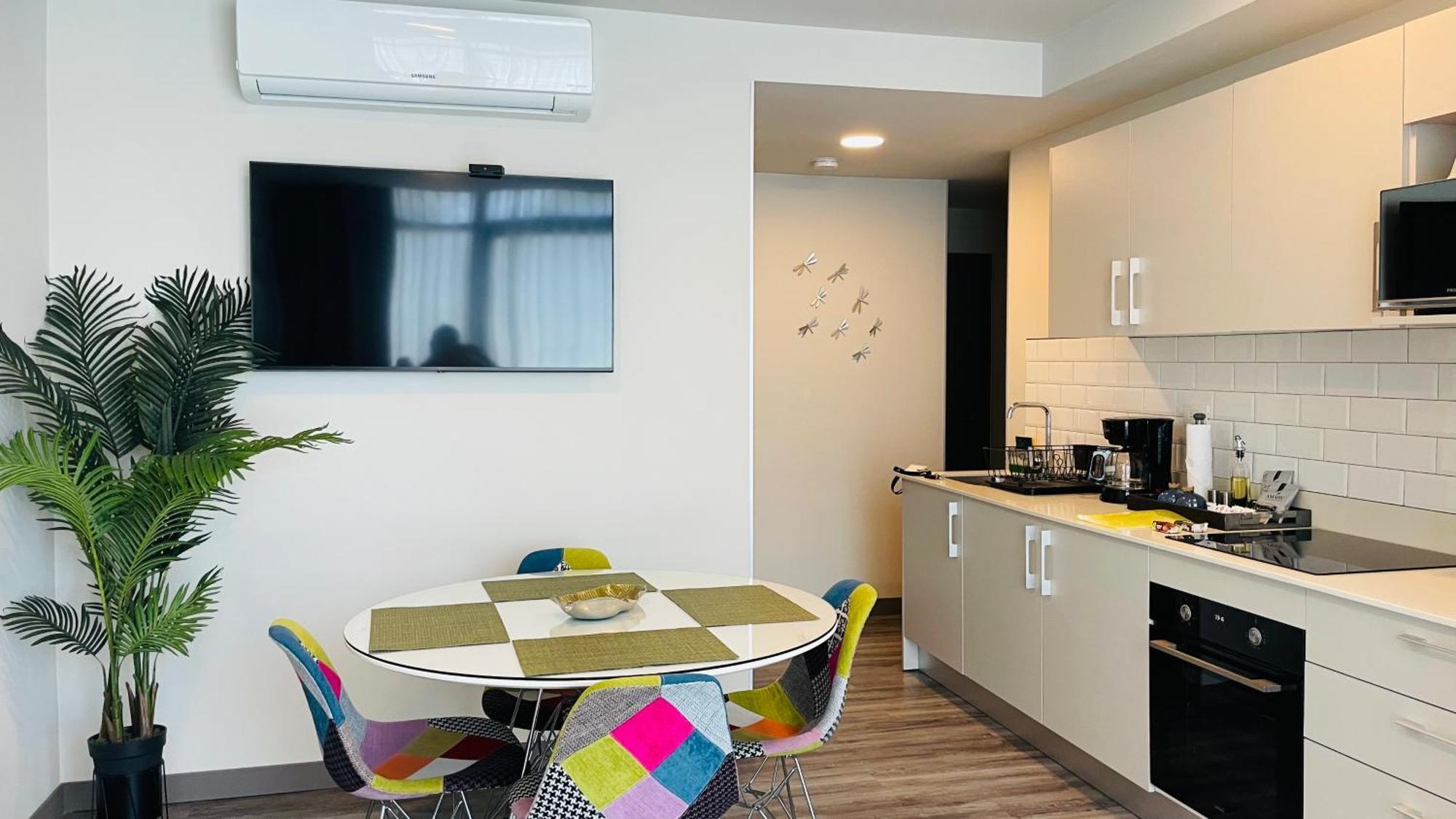 Cozy Apartment With Terrace, Sj Cosmopolitan Tower #402 San Jose  Luaran gambar